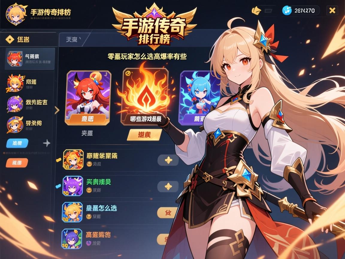 手游传奇排行榜丨哪些游戏最火,零氪玩家怎么选,高爆率有哪些 手游传奇排行榜丨哪些游戏最火,零氪玩家怎么选,高爆率有哪些