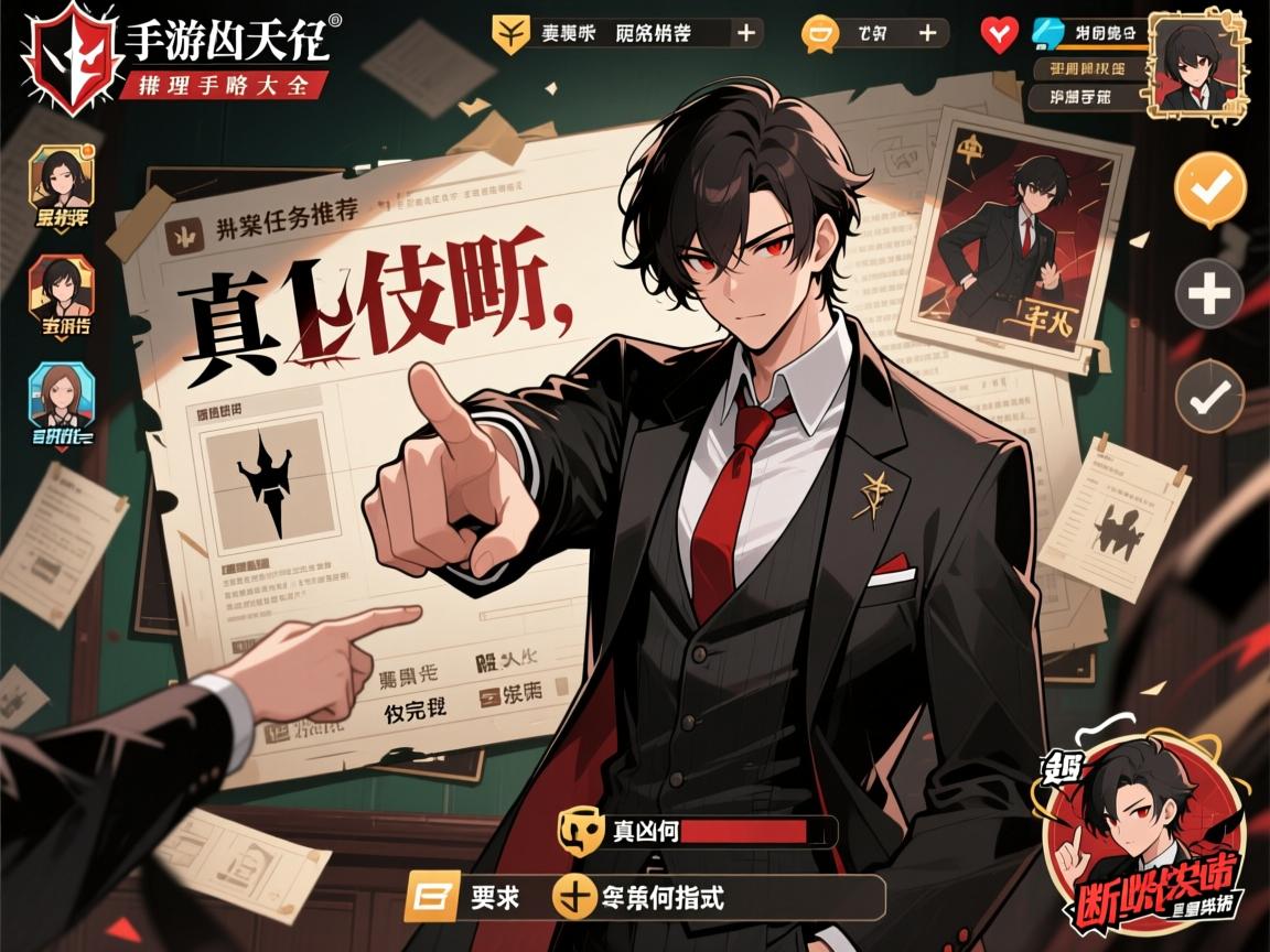 手游凶手攻略大全,推理手游有哪些推荐,断案任务怎么完成,真凶如何指认 手游凶手攻略大全,推理手游有哪些推荐,断案任务怎么完成,真凶如何指认