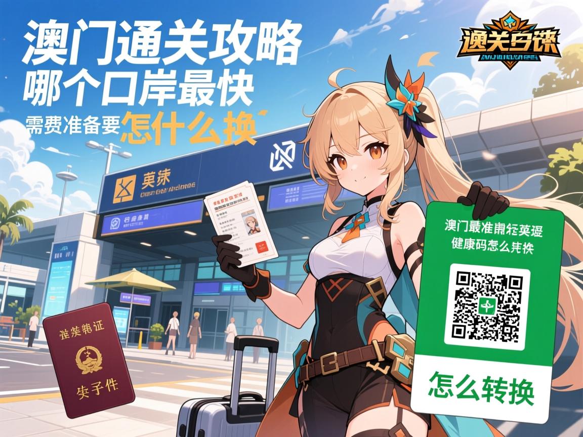 澳门通关攻略,哪个口岸最快,需要准备什么证件,健康码怎么转换 澳门通关攻略,哪个口岸最快,需要准备什么证件,健康码怎么转换