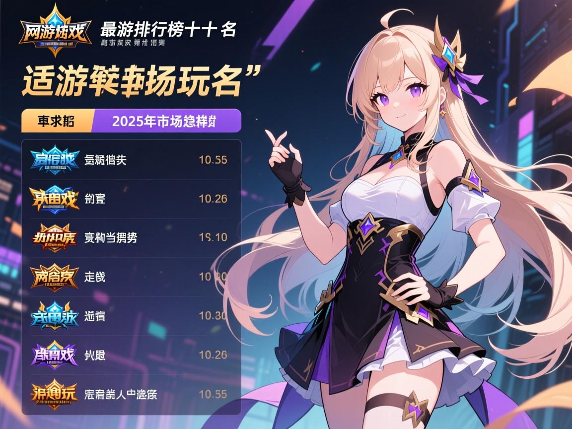 网游最新排行榜前十名丨哪些游戏适合长期玩,如何根据兴趣选择,2025年市场趋势怎样 网游最新排行榜前十名丨哪些游戏适合长期玩,如何根据兴趣选择,2025年市场趋势怎样