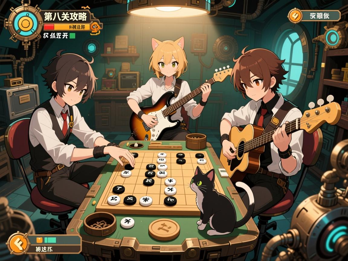 机械迷城第八关攻略,五子棋怎么赢,抓猫技巧有哪些,三个乐手如何过关 机械迷城第八关攻略,五子棋怎么赢,抓猫技巧有哪些,三个乐手如何过关