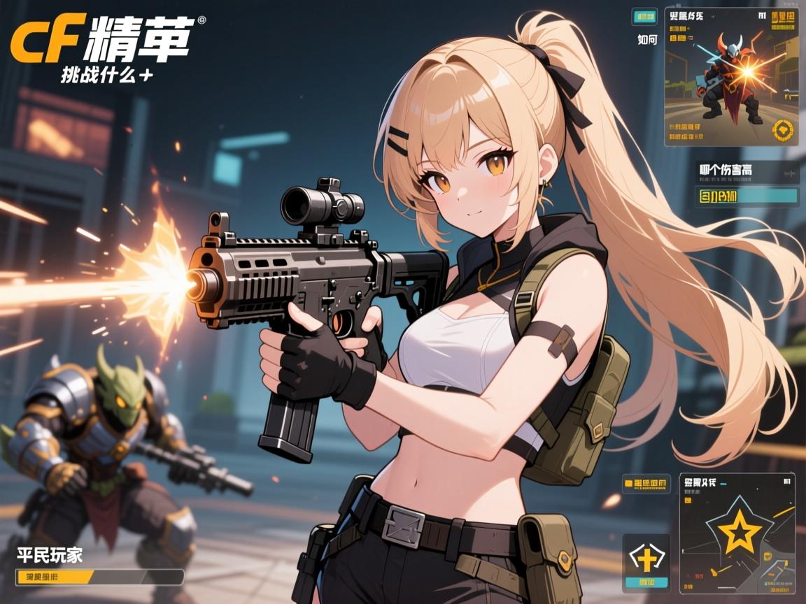 cf手游打挑战什么枪好,如何快速清小怪,打BOSS哪个伤害高,平民玩家怎么选 cf手游打挑战什么枪好,如何快速清小怪,打BOSS哪个伤害高,平民玩家怎么选