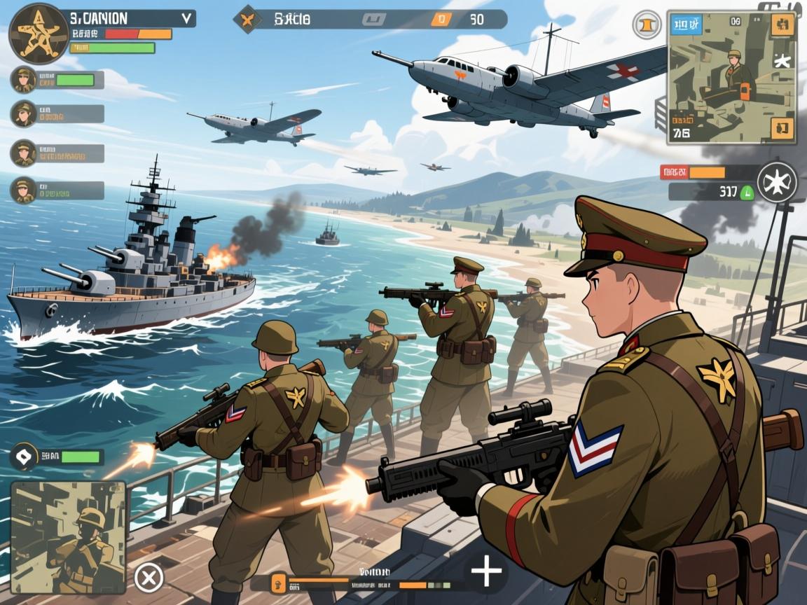 战争类游戏,二战题材有哪些,海陆空三军如何联动? 战争类游戏,二战题材有哪些,海陆空三军如何联动?