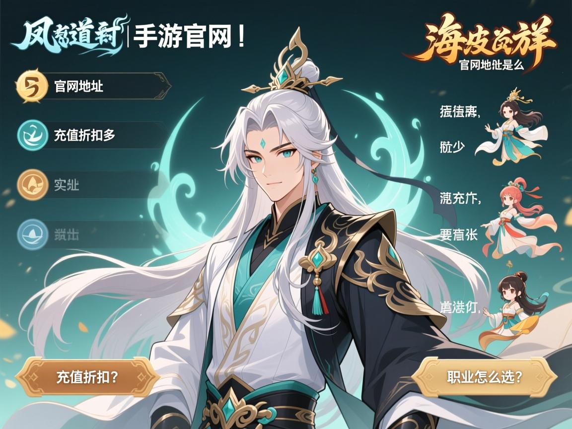 仙风道骨手游官网丨官网地址是什么,充值折扣多少,职业怎么选? 仙风道骨手游官网丨官网地址是什么,充值折扣多少,职业怎么选?