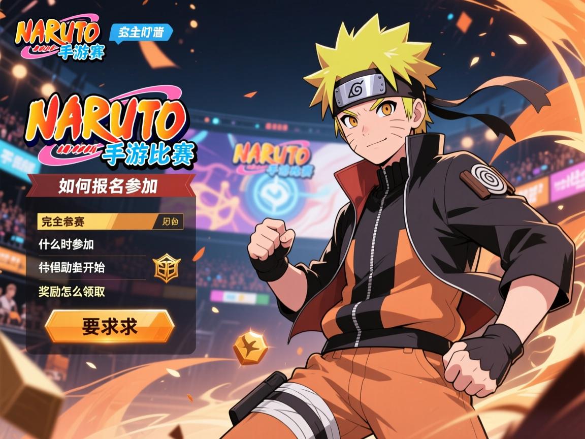 火影手游比赛完全攻略,如何报名参加,什么时候开始,奖励怎么领取 火影手游比赛完全攻略,如何报名参加,什么时候开始,奖励怎么领取