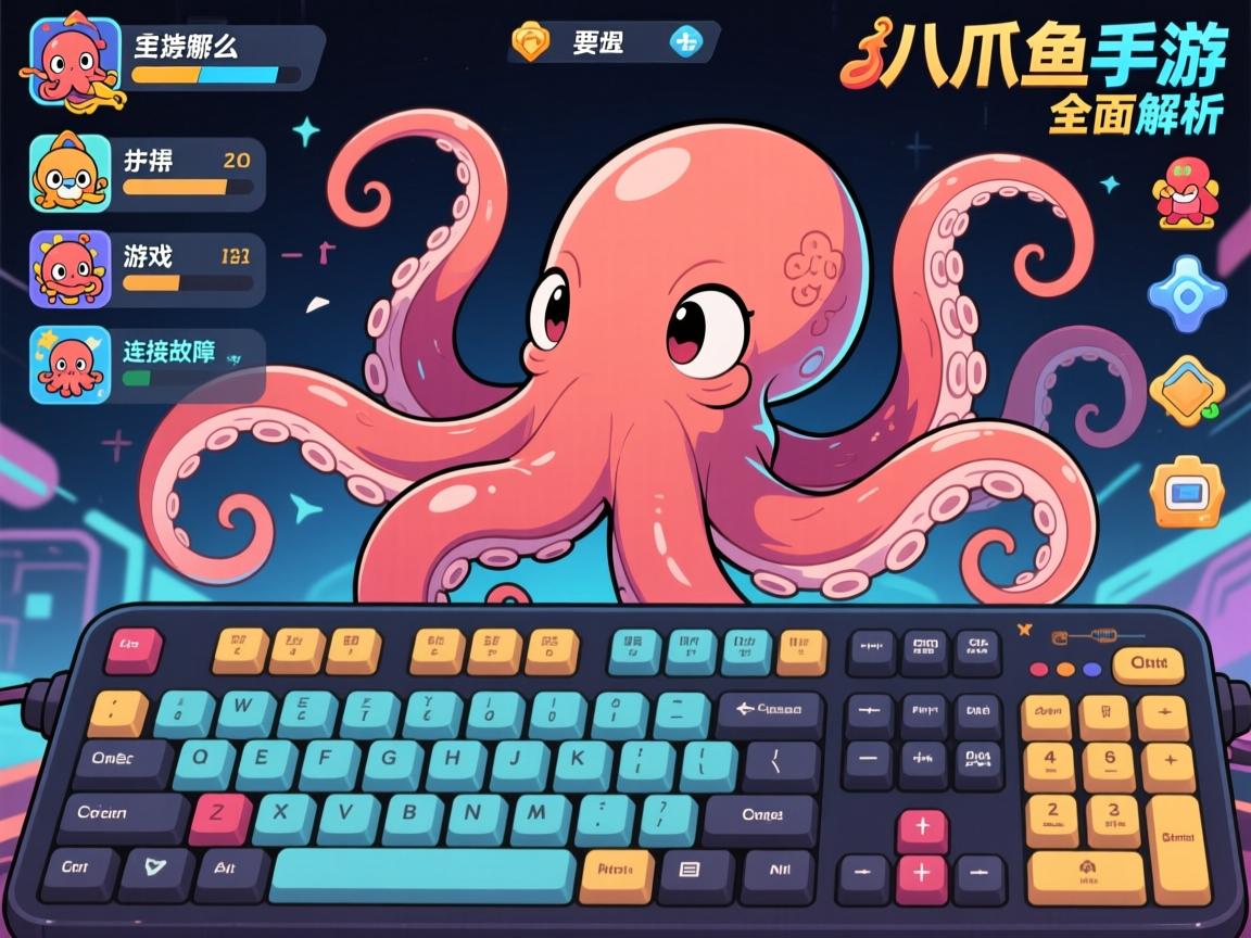 八爪鱼手游全面解析,八爪鱼手游怎么设置键盘,支持哪些游戏,连接故障怎么办 八爪鱼手游全面解析,八爪鱼手游怎么设置键盘,支持哪些游戏,连接故障怎么办