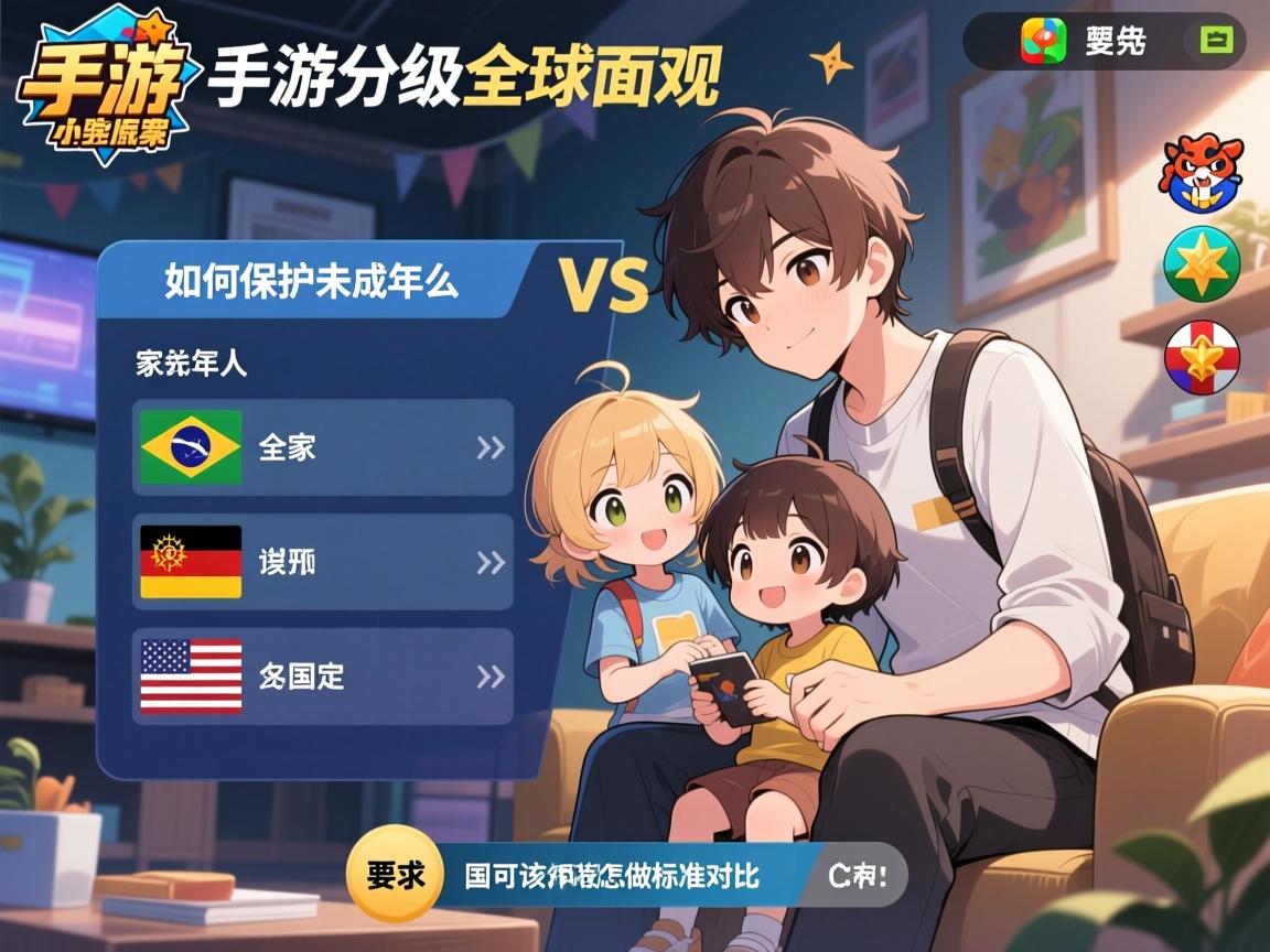 手游分级全球面面观,如何保护未成年人,家长该怎么做,各国标准对比 手游分级全球面面观,如何保护未成年人,家长该怎么做,各国标准对比
