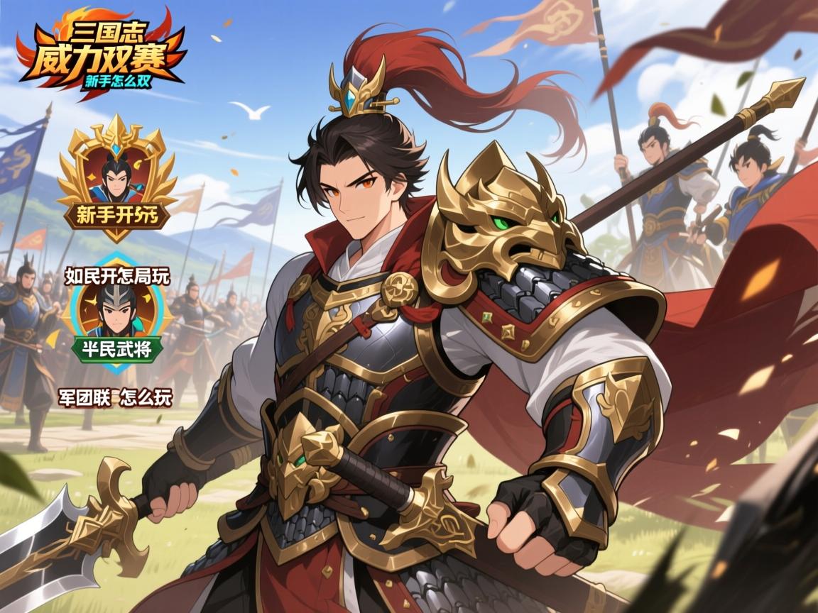 三国志威力无双,新手开局怎么玩,平民玩家如何培养武将,军团联赛怎么打 三国志威力无双,新手开局怎么玩,平民玩家如何培养武将,军团联赛怎么打