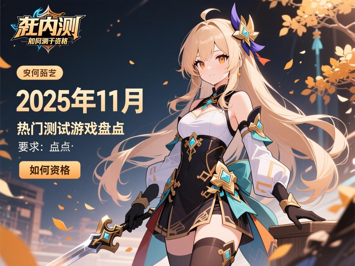 新内测手游有哪些类型,如何获取资格,2025年11月热门测试游戏盘点 新内测手游有哪些类型,如何获取资格,2025年11月热门测试游戏盘点