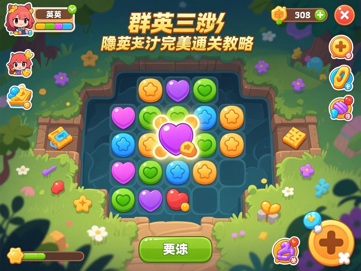 群英三消完美通关教程,群英三消隐藏关卡解锁与特殊道具使用全攻略 群英三消完美通关教程,群英三消隐藏关卡解锁与特殊道具使用全攻略