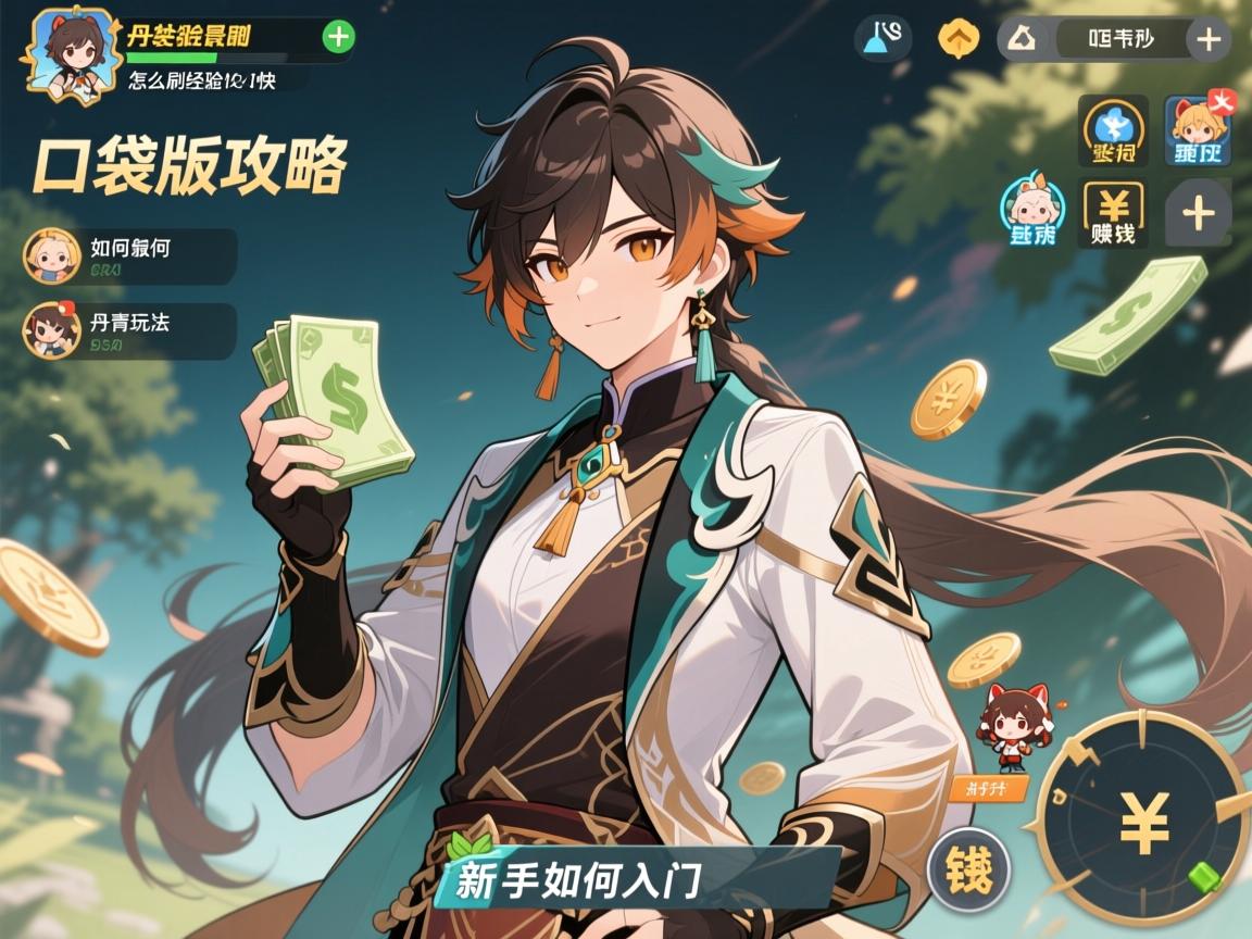 口袋版攻略丨怎么刷经验最快,丹青玩法如何赚钱,新手如何入门 口袋版攻略丨怎么刷经验最快,丹青玩法如何赚钱,新手如何入门