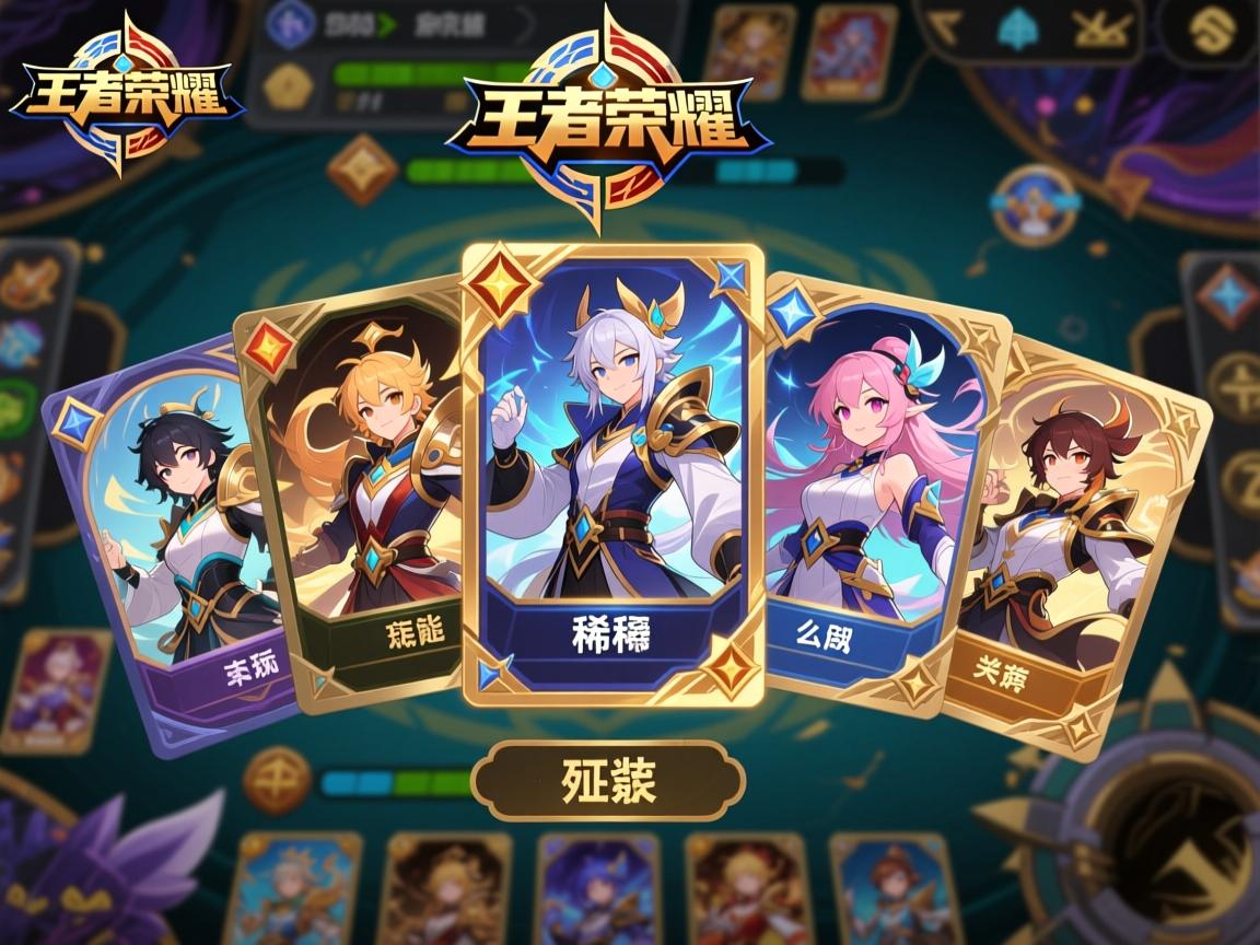 王者荣耀卡牌,怎么玩能赢,有哪些类型,怎么获得稀有卡 王者荣耀卡牌,怎么玩能赢,有哪些类型,怎么获得稀有卡