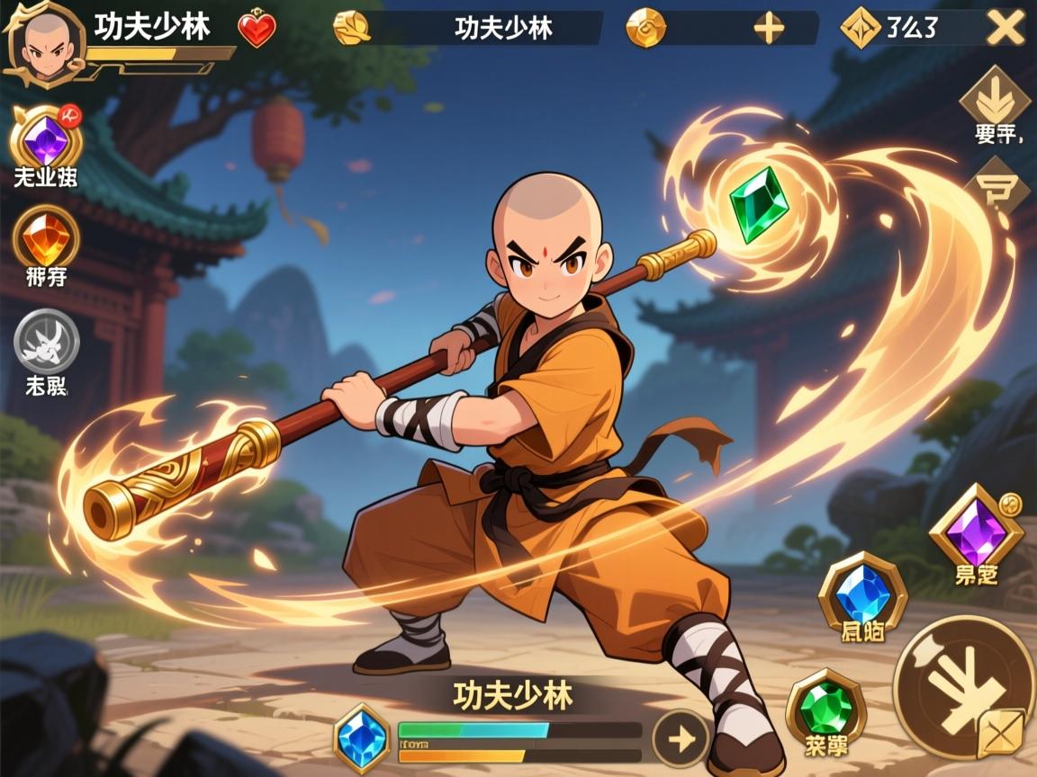 手游功夫少林,功夫少林职业怎么选,功夫少林宝石如何获取,棍僧技能怎么搭配 手游功夫少林,功夫少林职业怎么选,功夫少林宝石如何获取,棍僧技能怎么搭配