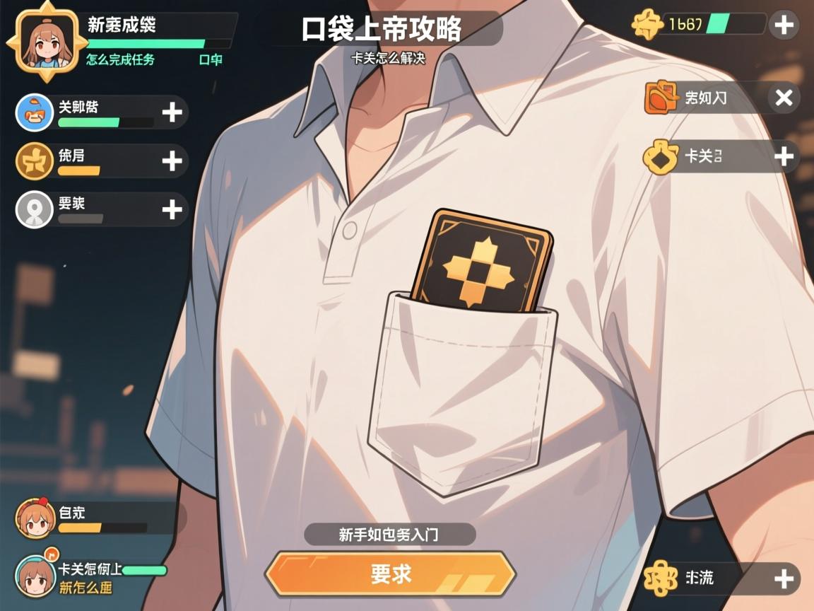 口袋上帝攻略,怎么完成任务,新手如何入门,卡关怎么解决 口袋上帝攻略,怎么完成任务,新手如何入门,卡关怎么解决