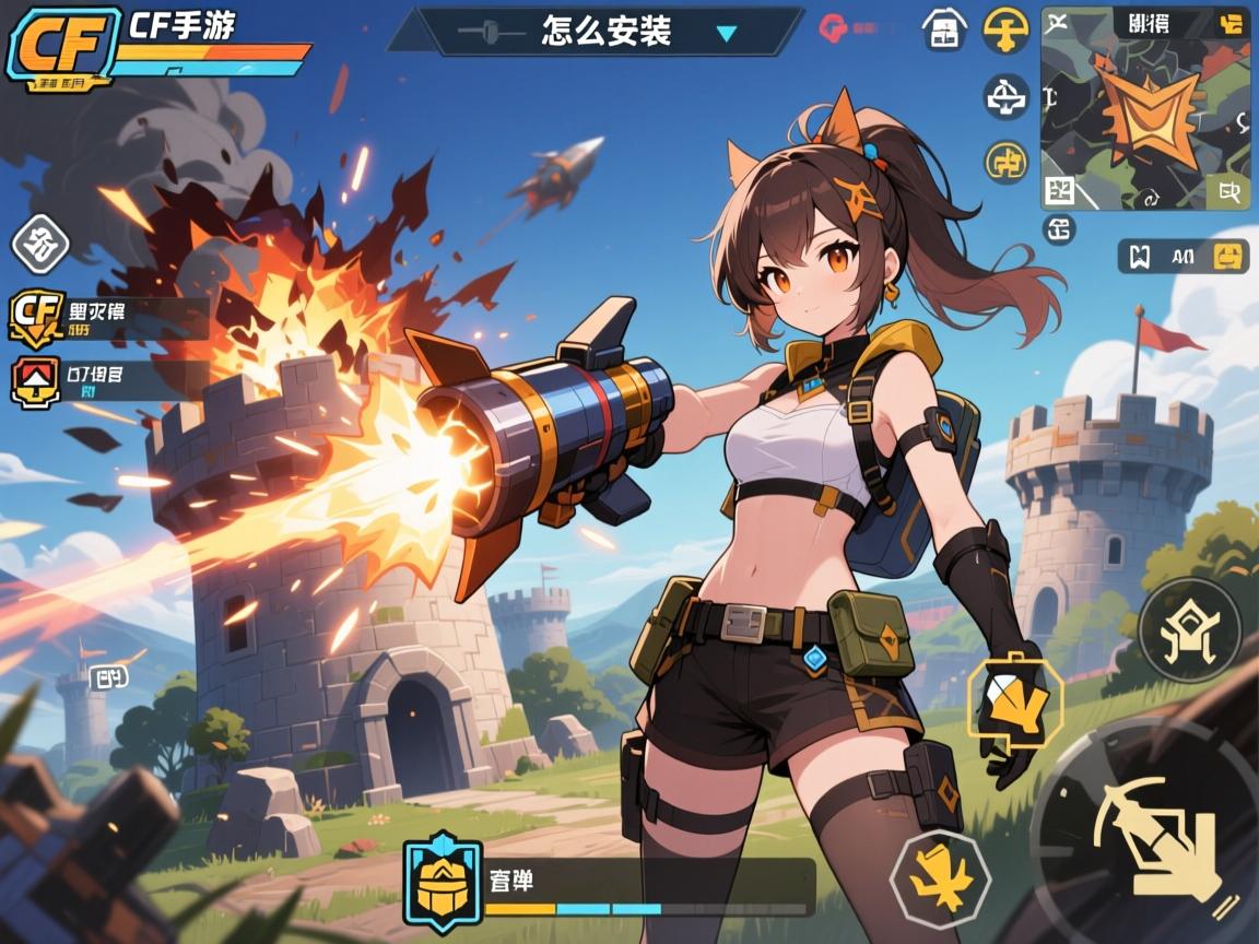 CF手游毁灭飞弹怎么获得,防御塔怎么搭配,怎么安装 CF手游毁灭飞弹怎么获得,防御塔怎么搭配,怎么安装