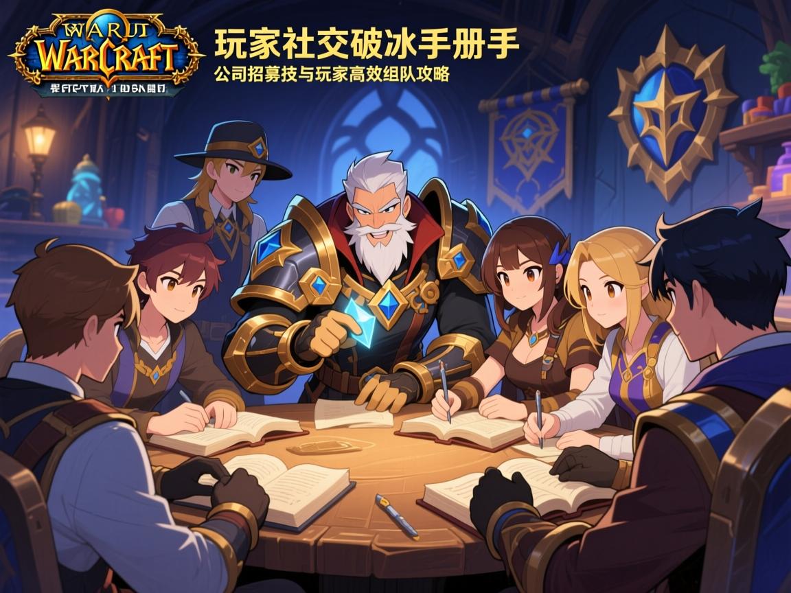 魔兽世界玩家社交破冰手册:公会招募技巧与团队协作秘籍,魔兽世界玩家高效组队攻略 魔兽世界玩家社交破冰手册:公会招募技巧与团队协作秘籍,魔兽世界玩家高效组队攻略