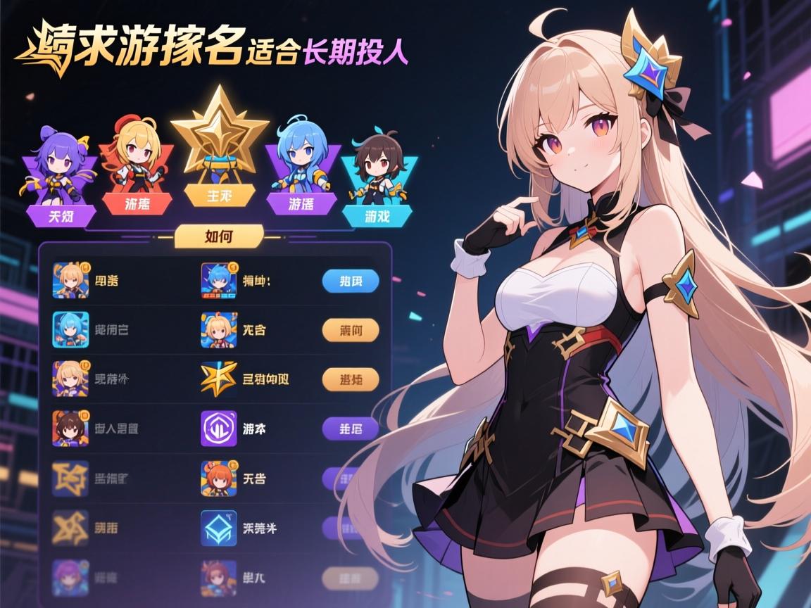 网游排名前十的游戏,如何选择适合自己游戏,哪些游戏适合长期投入 网游排名前十的游戏,如何选择适合自己游戏,哪些游戏适合长期投入