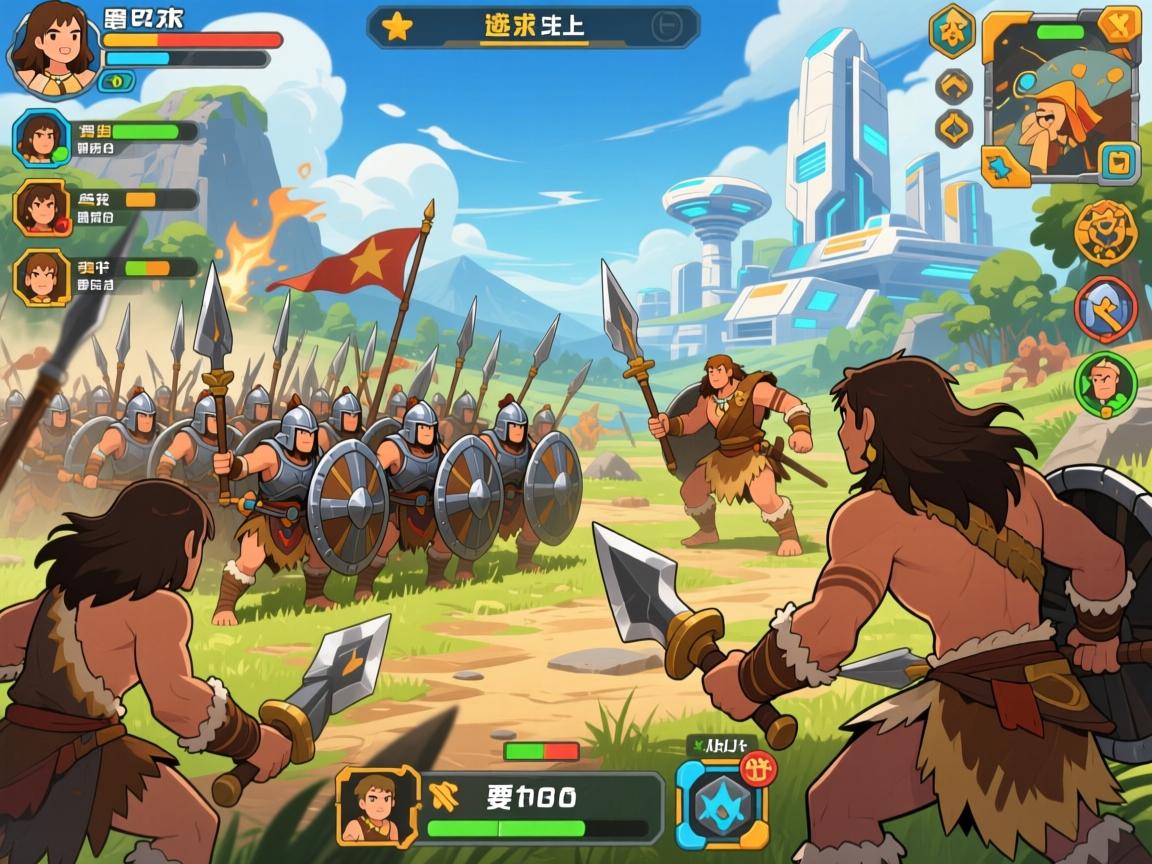 原始人战争怎么玩,兵种怎么搭配,从原始到未来怎么进化 原始人战争怎么玩,兵种怎么搭配,从原始到未来怎么进化