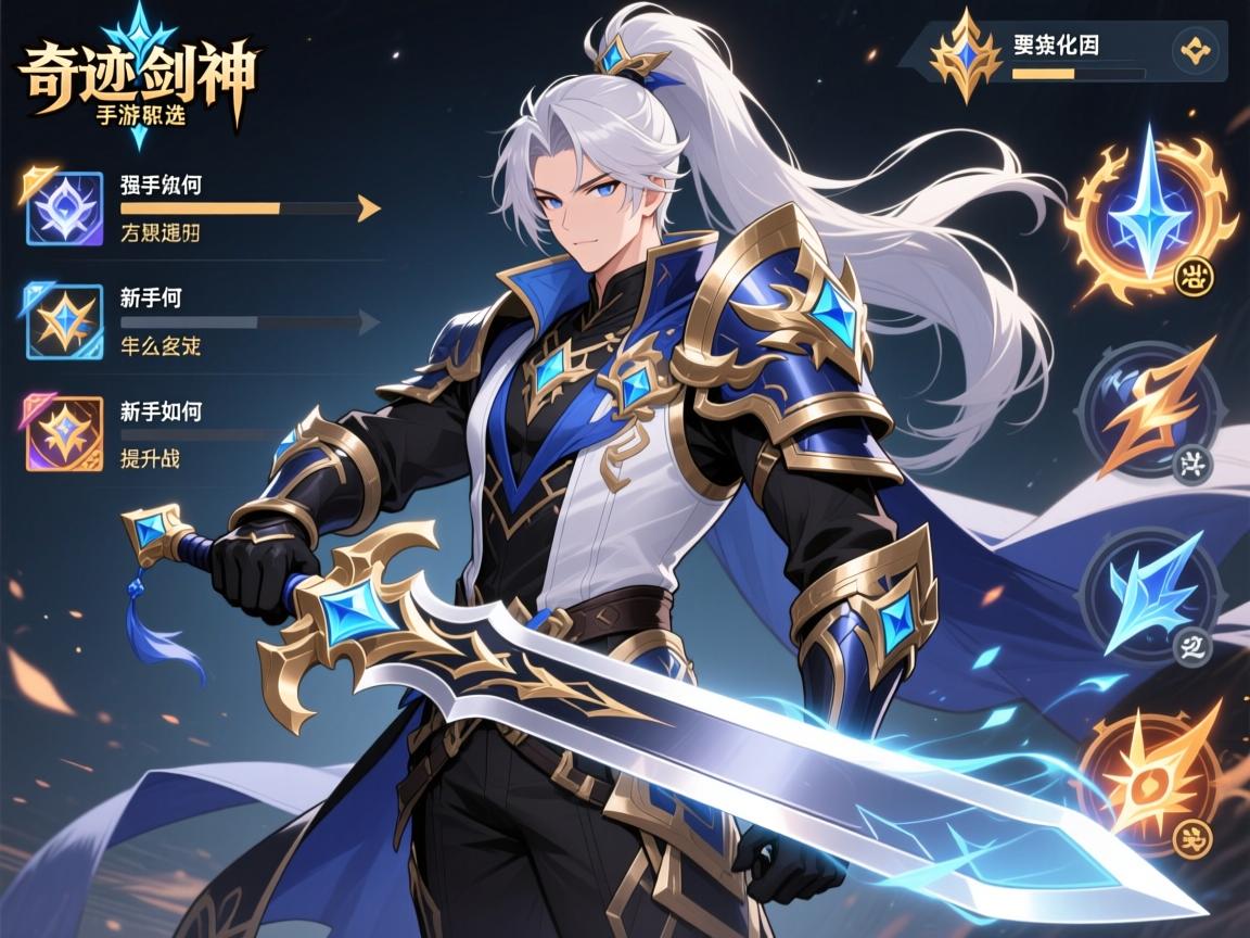 奇迹剑神手游职业怎么选,装备如何强化,新手如何快速提升战力 奇迹剑神手游职业怎么选,装备如何强化,新手如何快速提升战力