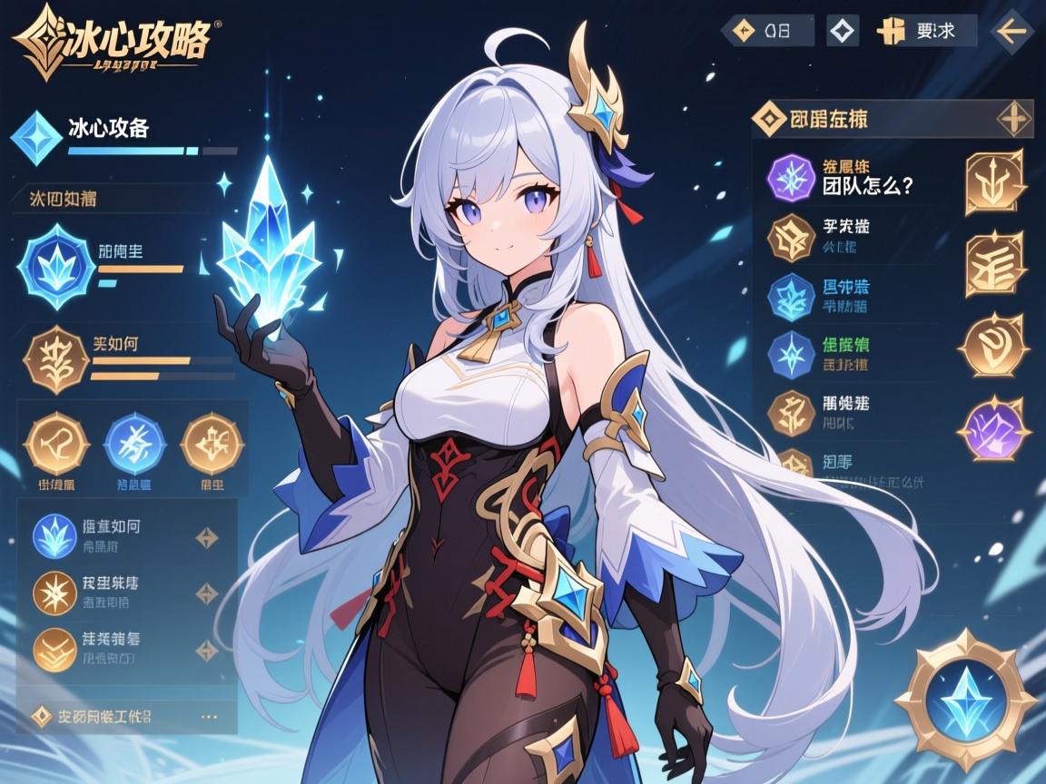 冰心攻略,装备怎么选,属性如何堆,团队怎么配合? 冰心攻略,装备怎么选,属性如何堆,团队怎么配合?