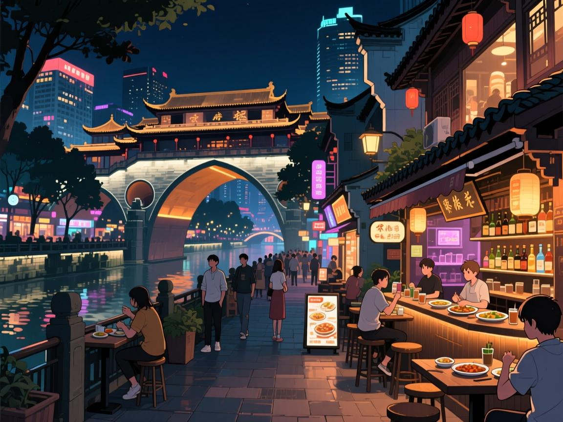 成都九眼桥攻略,夜景哪里观赏最佳,酒吧街怎么选不踩雷,地道美食去哪找 成都九眼桥攻略,夜景哪里观赏最佳,酒吧街怎么选不踩雷,地道美食去哪找