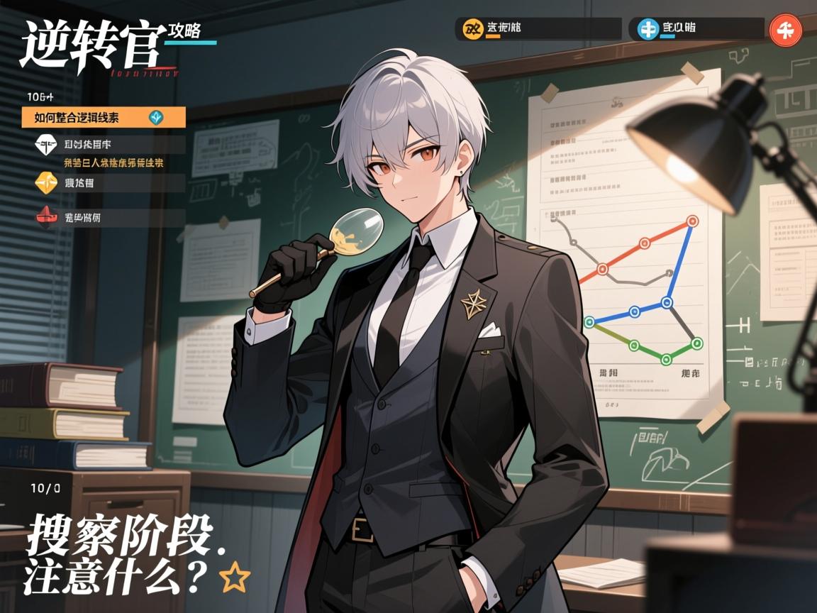 逆转检察官1攻略,如何整合逻辑线索,搜查阶段注意什么? 逆转检察官1攻略,如何整合逻辑线索,搜查阶段注意什么?