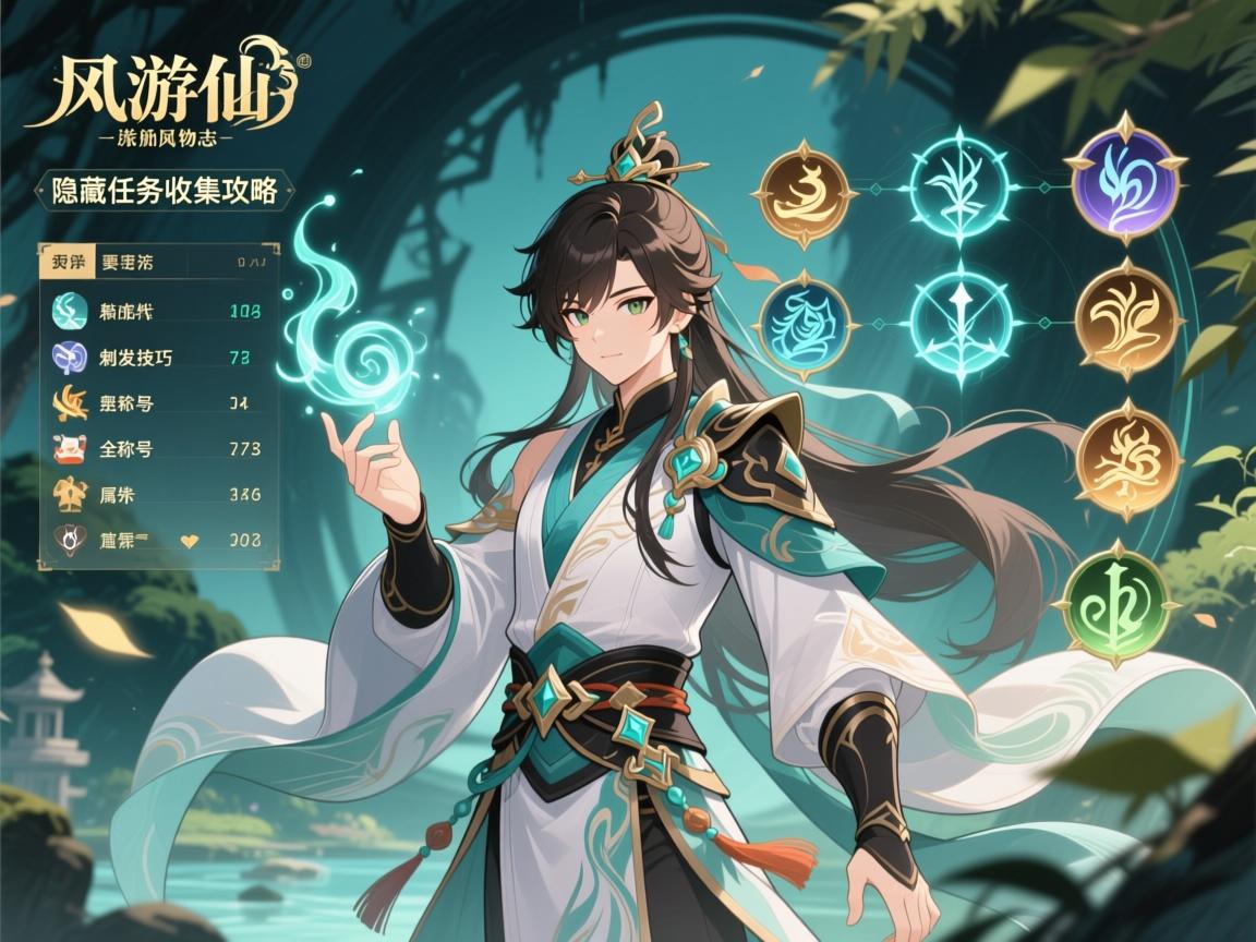 寻仙手游风物志收集攻略:隐藏任务触发技巧与全称号属性加成解析 寻仙手游风物志收集攻略:隐藏任务触发技巧与全称号属性加成解析