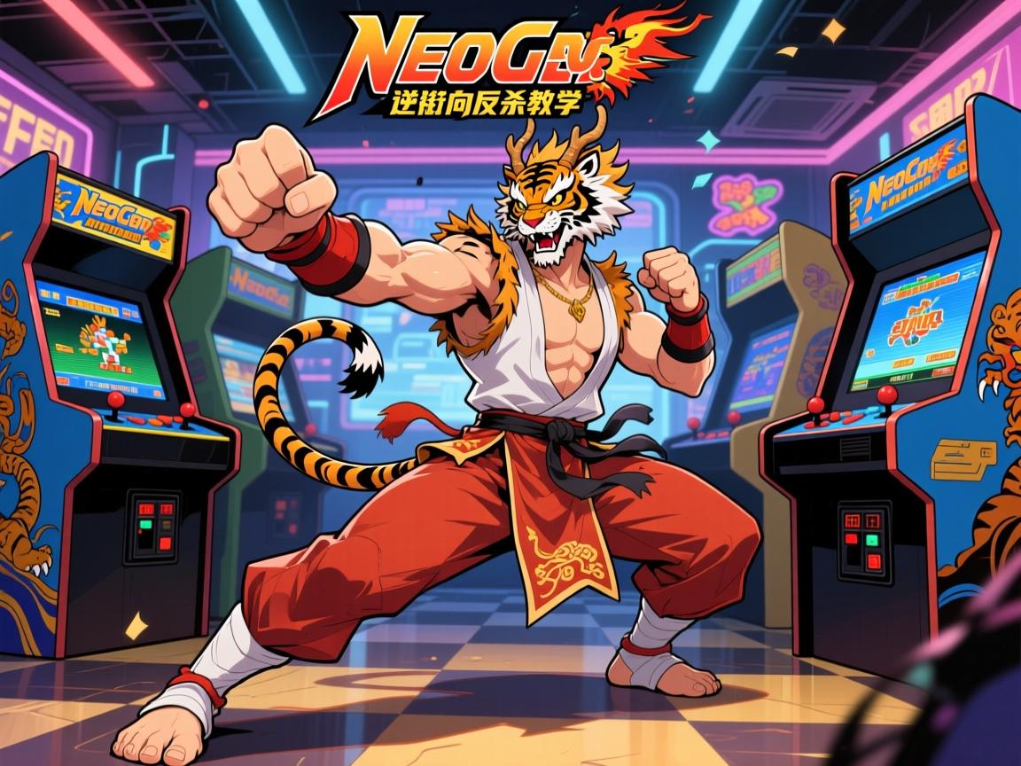 双截龙机皇版成虎终极攻略:醉拳架招破解全超杀,NeoGeo街机厅逆向反杀教学 双截龙机皇版成虎终极攻略:醉拳架招破解全超杀,NeoGeo街机厅逆向反杀教学