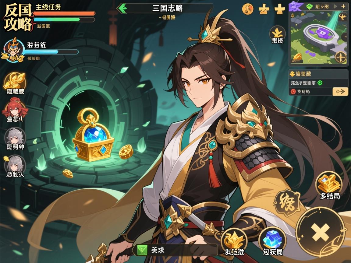 反三国志攻略,主线任务怎么通关,隐藏宝物如何获取,多结局怎么达成 反三国志攻略,主线任务怎么通关,隐藏宝物如何获取,多结局怎么达成