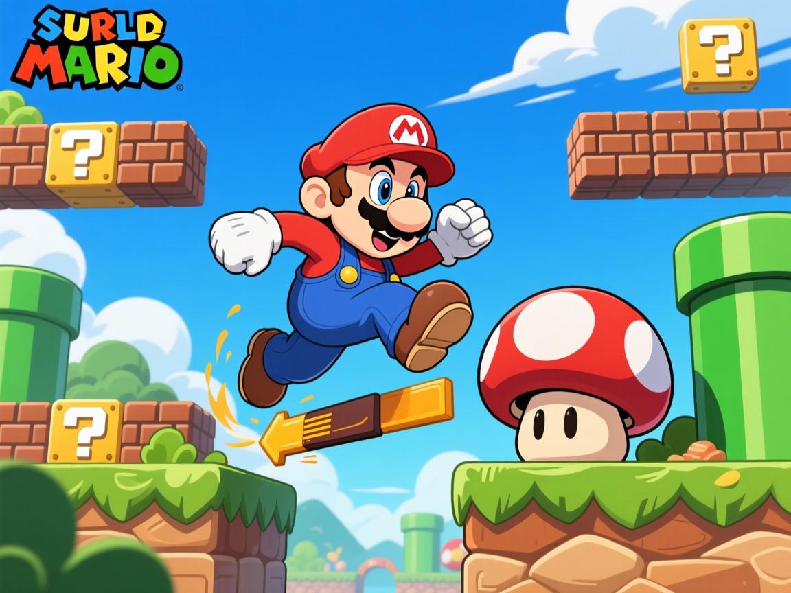 超级玛丽通关攻略,如何跳关,隐藏蘑菇在哪里,刷命技巧是什么 超级玛丽通关攻略,如何跳关,隐藏蘑菇在哪里,刷命技巧是什么