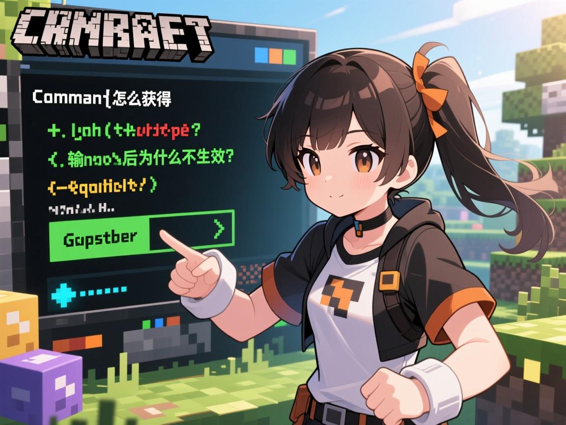 命令方块怎么获得,作弊模式怎么开,指令输入后为何不生效? 命令方块怎么获得,作弊模式怎么开,指令输入后为何不生效?