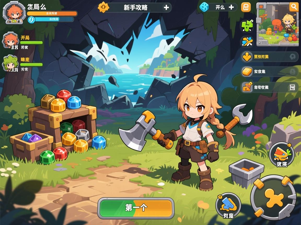 崩溃大陆新手攻略,开局怎么选难度,第一个工具怎么做,资源如何高效收集 崩溃大陆新手攻略,开局怎么选难度,第一个工具怎么做,资源如何高效收集
