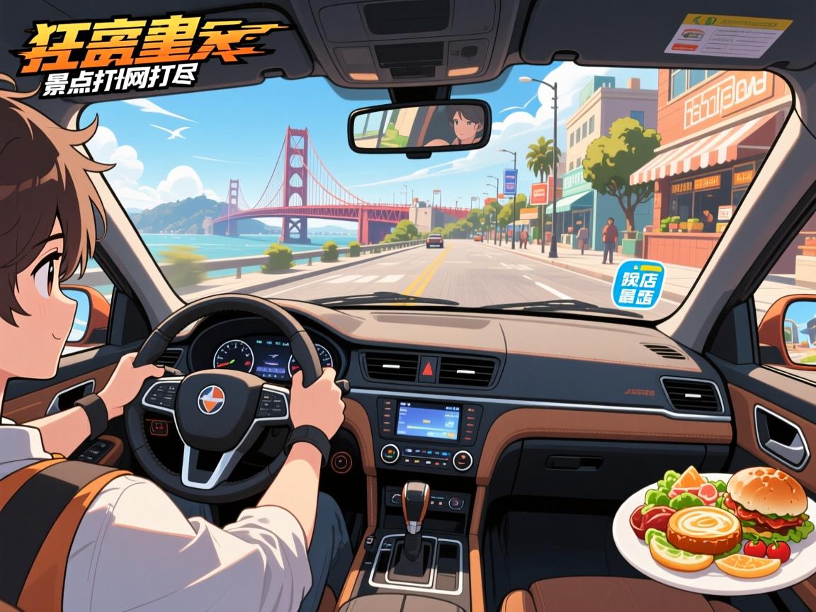 狂飙旧金山攻略,驾驶技巧,美食探店,景点打卡一网打尽 狂飙旧金山攻略,驾驶技巧,美食探店,景点打卡一网打尽