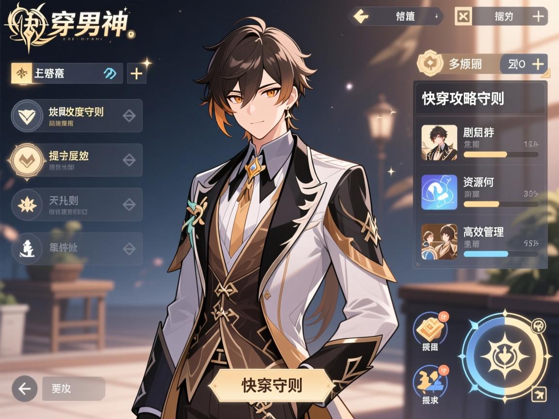 快穿之男神攻略守则,角色好感度如何提升,剧情分支怎么选择,资源如何高效管理 快穿之男神攻略守则,角色好感度如何提升,剧情分支怎么选择,资源如何高效管理