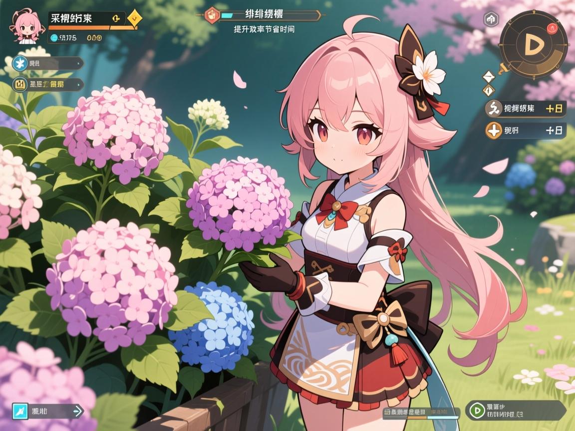 绯樱绣球采集路线优化攻略,独家绯樱绣球采集路线技巧与视频教程,提升效率节省时间 绯樱绣球采集路线优化攻略,独家绯樱绣球采集路线技巧与视频教程,提升效率节省时间