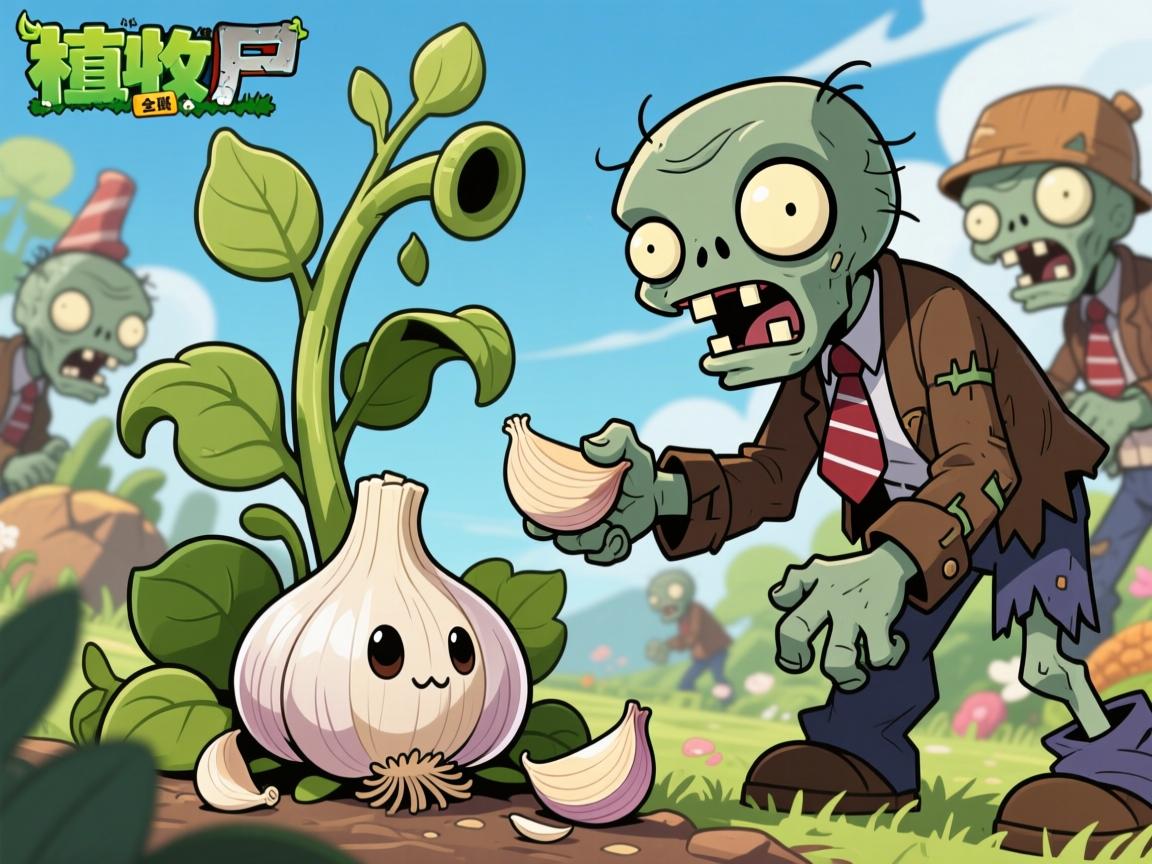 植物大战僵尸大蒜使用全攻略,大蒜作用详解与实战技巧,教你如何用大蒜有效防御僵尸 植物大战僵尸大蒜使用全攻略,大蒜作用详解与实战技巧,教你如何用大蒜有效防御僵尸