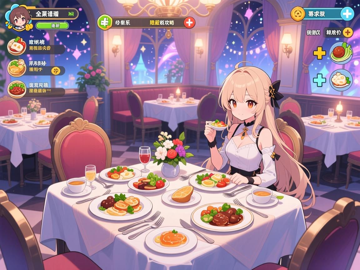 梦幻西餐厅全菜谱解锁攻略,隐藏菜品触发条件+食材获取指南 梦幻西餐厅全菜谱解锁攻略,隐藏菜品触发条件+食材获取指南