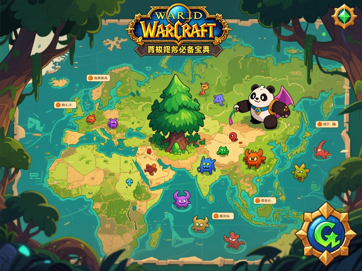 魔兽世界翡翠林终极任务指南:地图导航、怪物掉落与声望速刷攻略,潘达利亚探险必备宝典 魔兽世界翡翠林终极任务指南:地图导航、怪物掉落与声望速刷攻略,潘达利亚探险必备宝典
