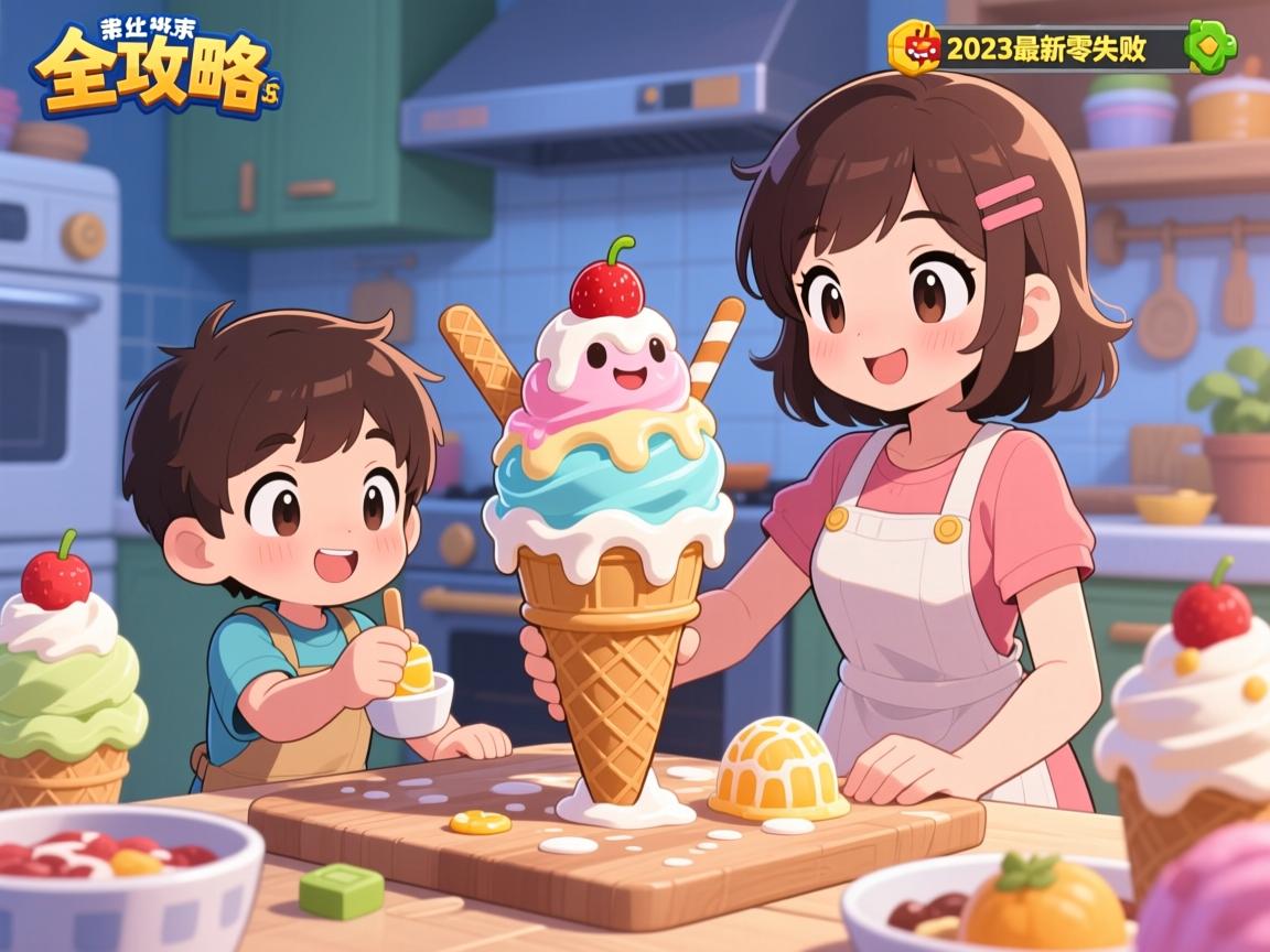 美味冰激凌家庭制作全攻略:2023最新零失败配方与创意造型技巧详解 美味冰激凌家庭制作全攻略:2023最新零失败配方与创意造型技巧详解