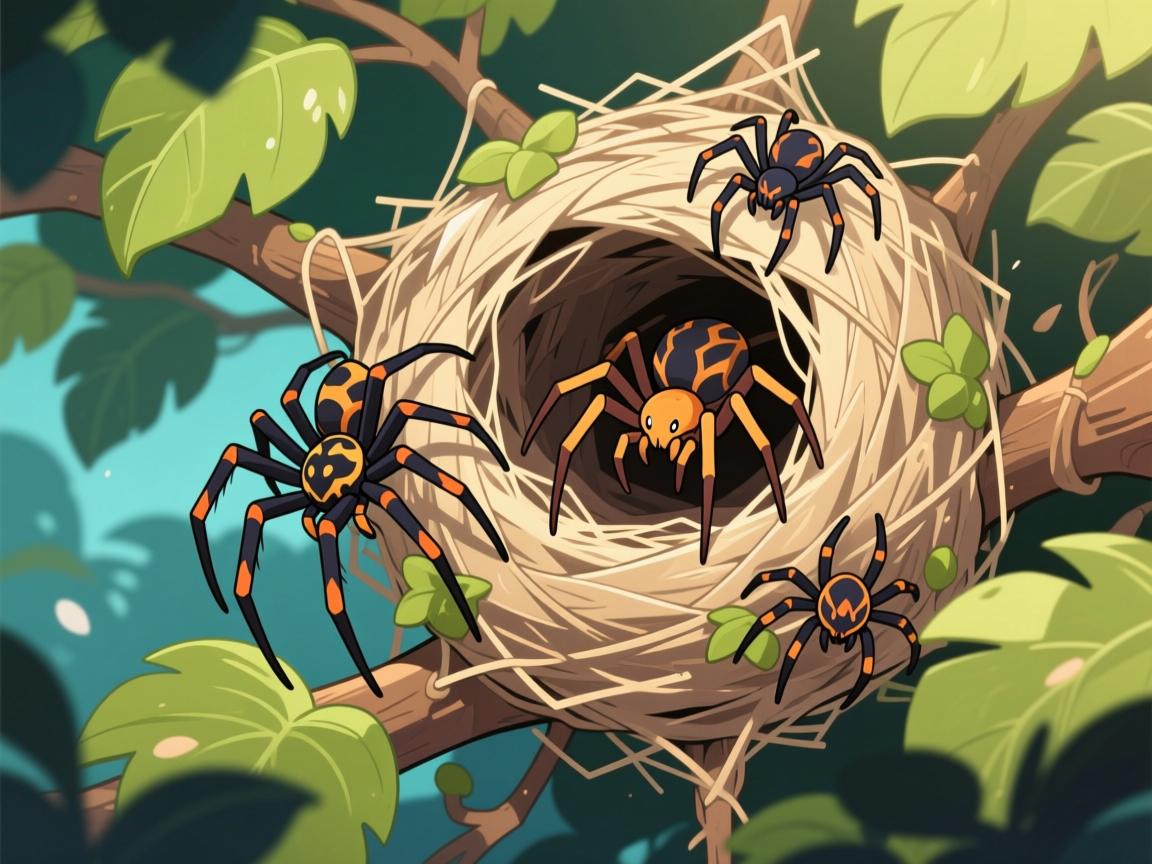 蜘蛛巢有什么作用和类型,如何识别不同蜘蛛巢,蜘蛛筑巢过程全解析 蜘蛛巢有什么作用和类型,如何识别不同蜘蛛巢,蜘蛛筑巢过程全解析