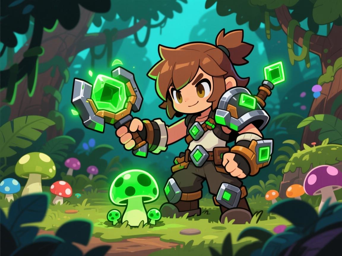 泰拉瑞亚丛林孢子获取全攻略:从精准定位到高效采集,轻松收集绿色发光材料合成强力装备 泰拉瑞亚丛林孢子获取全攻略:从精准定位到高效采集,轻松收集绿色发光材料合成强力装备