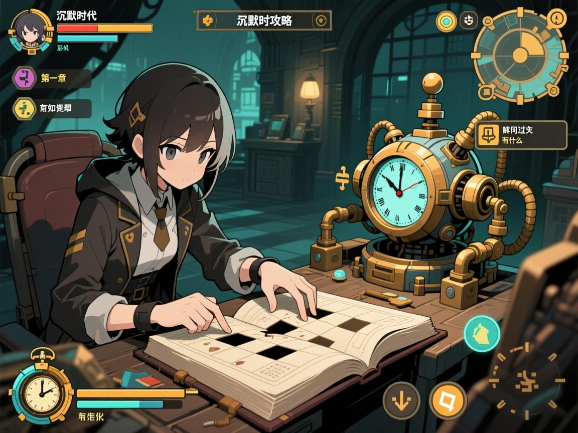 沉默时代攻略,时间机器怎么用,第一章如何过关,解谜有什么技巧 沉默时代攻略,时间机器怎么用,第一章如何过关,解谜有什么技巧