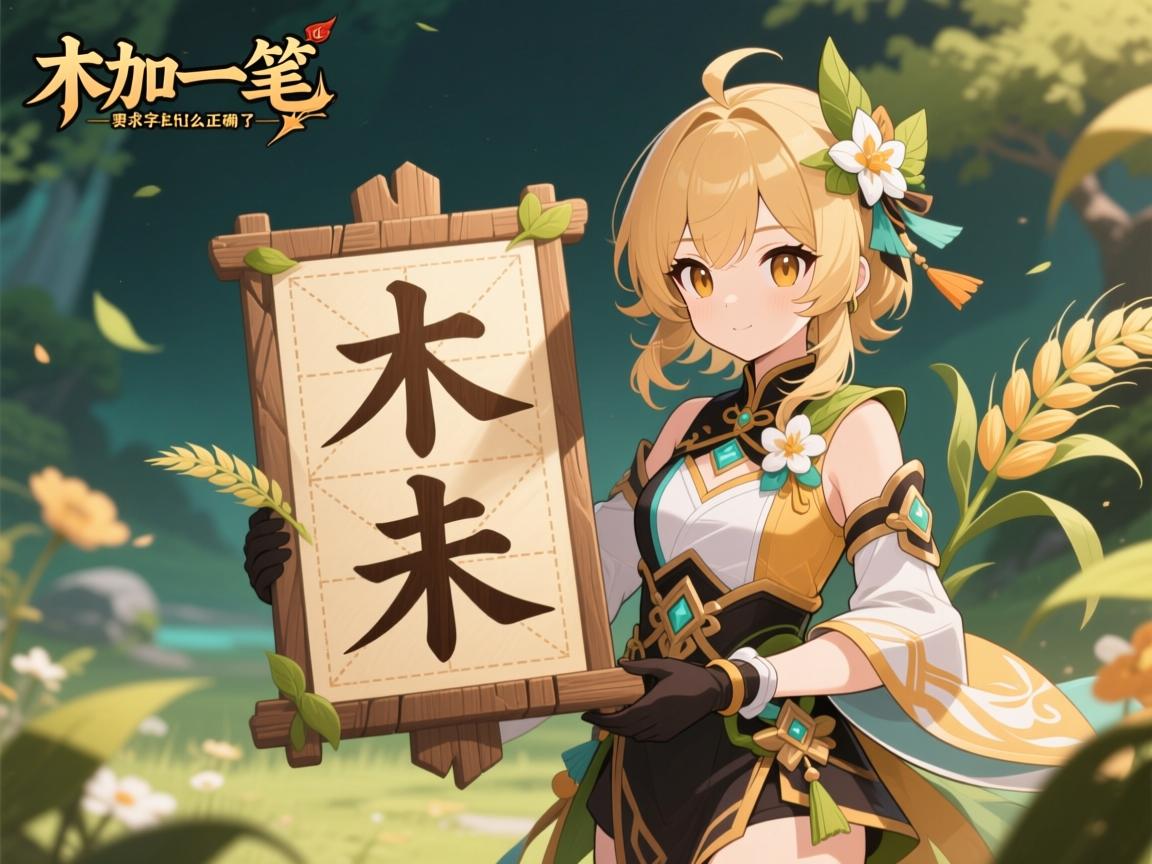 木加一笔有哪些字,术末未本禾怎么用,札字正确吗 木加一笔有哪些字,术末未本禾怎么用,札字正确吗