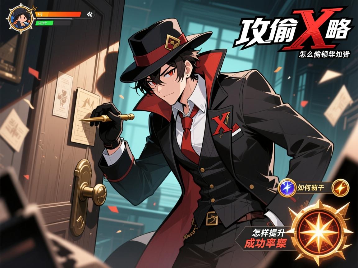 怪盗X攻略,怎么偷窃,如何解锁技能,怎样提升成功率 怪盗X攻略,怎么偷窃,如何解锁技能,怎样提升成功率