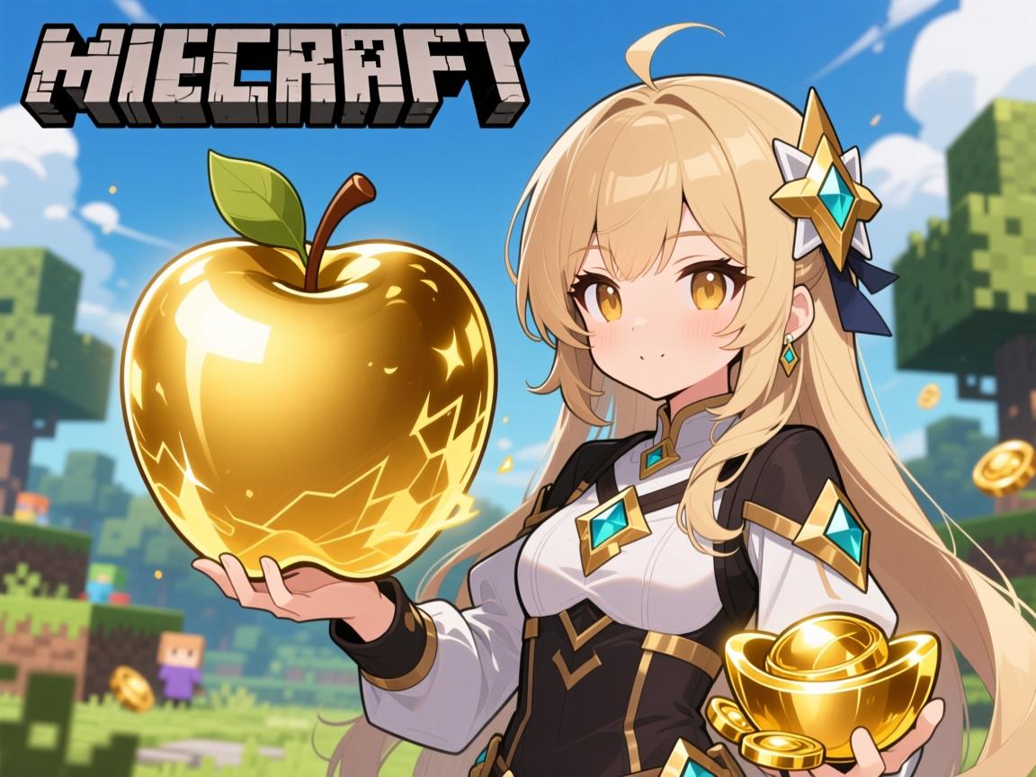 我的世界金苹果全面解析:怎么合成金苹果,附魔金苹果有什么用,如何获得金苹果? 我的世界金苹果全面解析:怎么合成金苹果,附魔金苹果有什么用,如何获得金苹果?