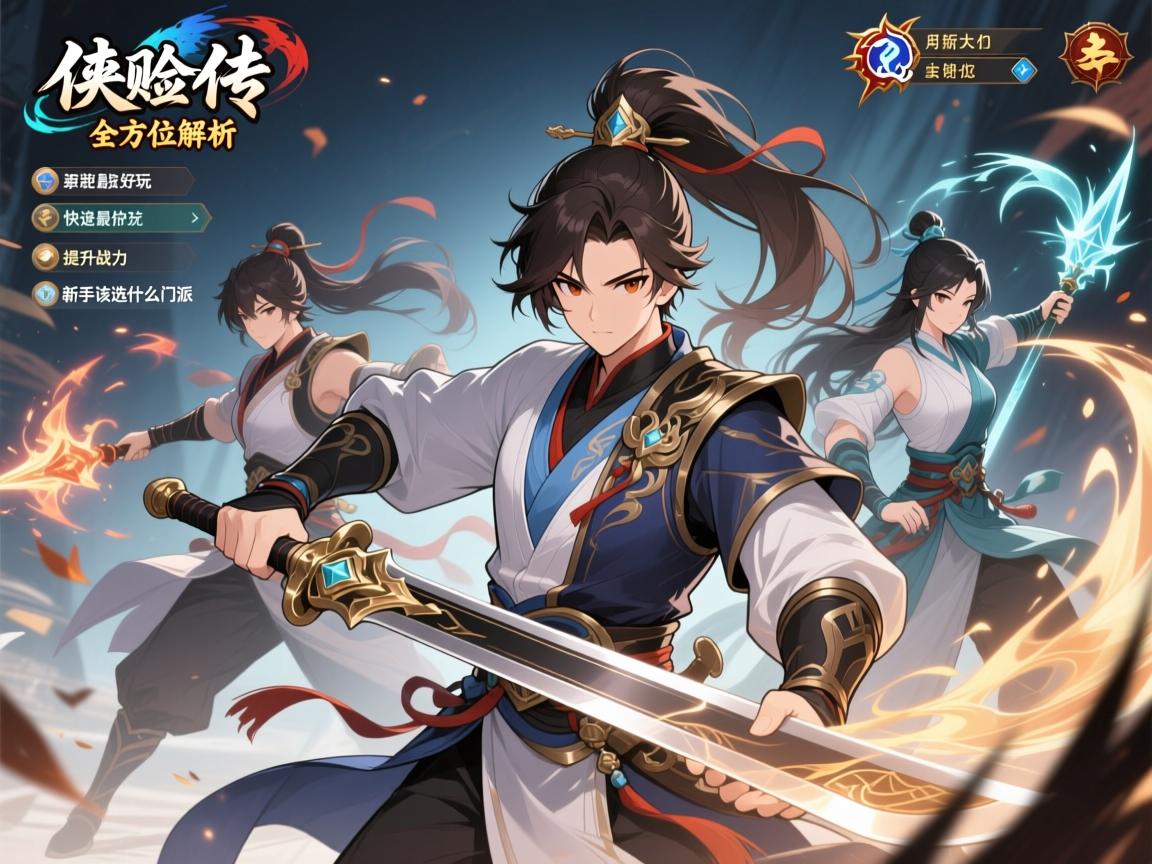 侠客传全方位解析,哪个版本最好玩,怎么快速提升战力,新手该选什么门派 侠客传全方位解析,哪个版本最好玩,怎么快速提升战力,新手该选什么门派