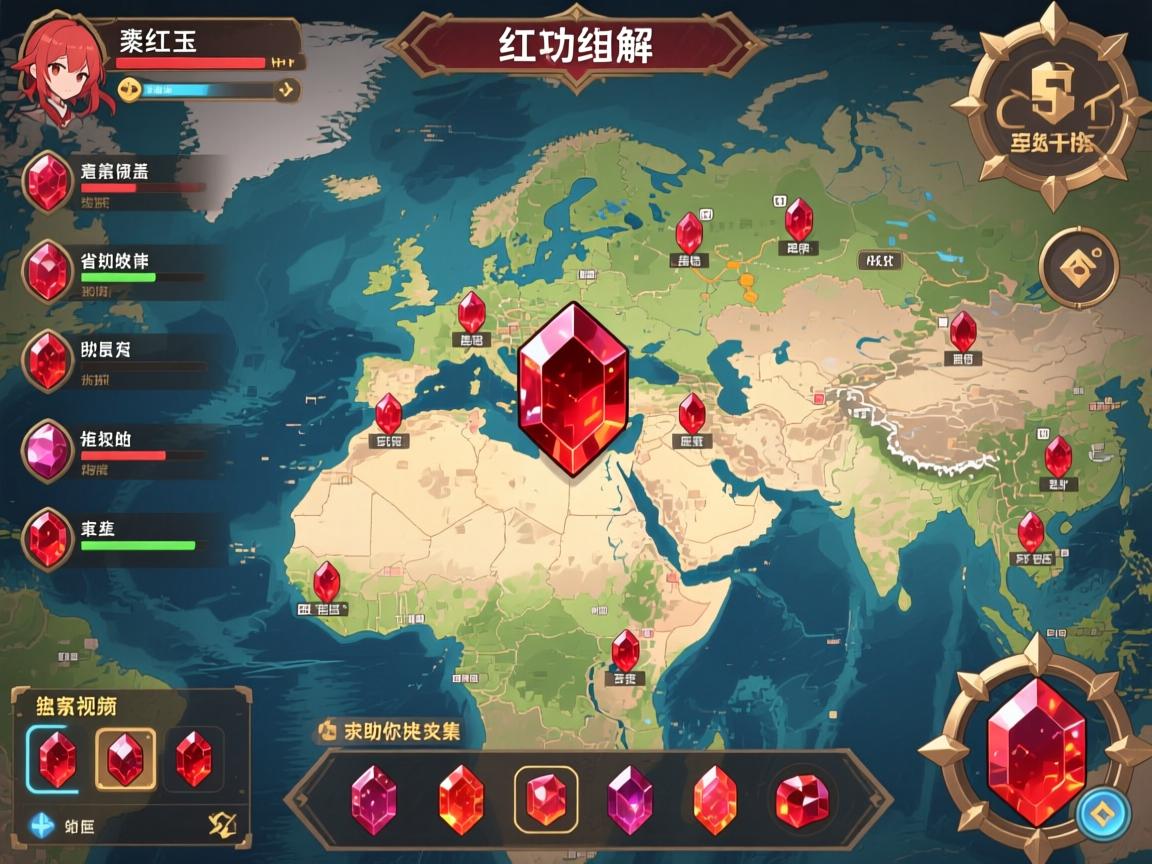绯红玉髓位置全地图详解,绯红玉髓获取攻略省时高效,意图覆盖,独家视频指南助你快速收集 绯红玉髓位置全地图详解,绯红玉髓获取攻略省时高效,意图覆盖,独家视频指南助你快速收集