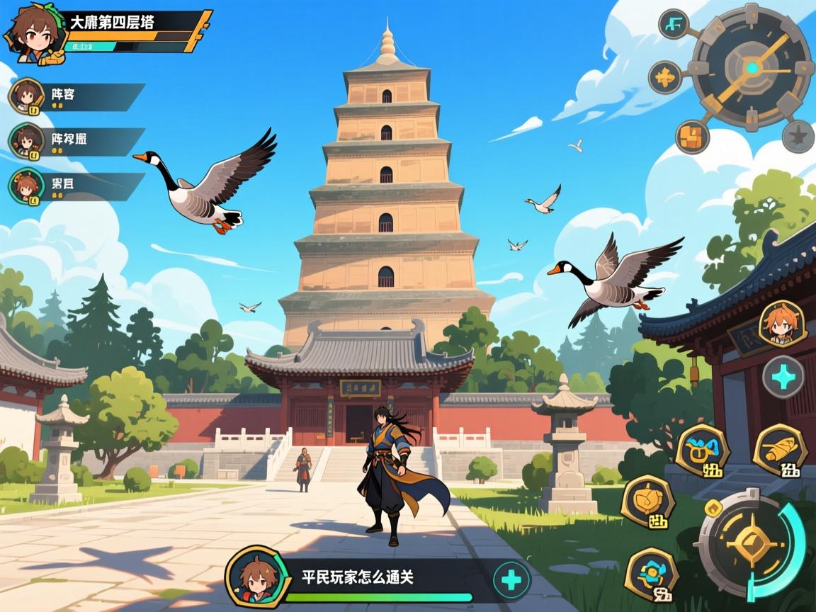 大雁塔4攻略,大雁塔第四层怎么过,阵容如何搭配,平民玩家怎么通关 大雁塔4攻略,大雁塔第四层怎么过,阵容如何搭配,平民玩家怎么通关