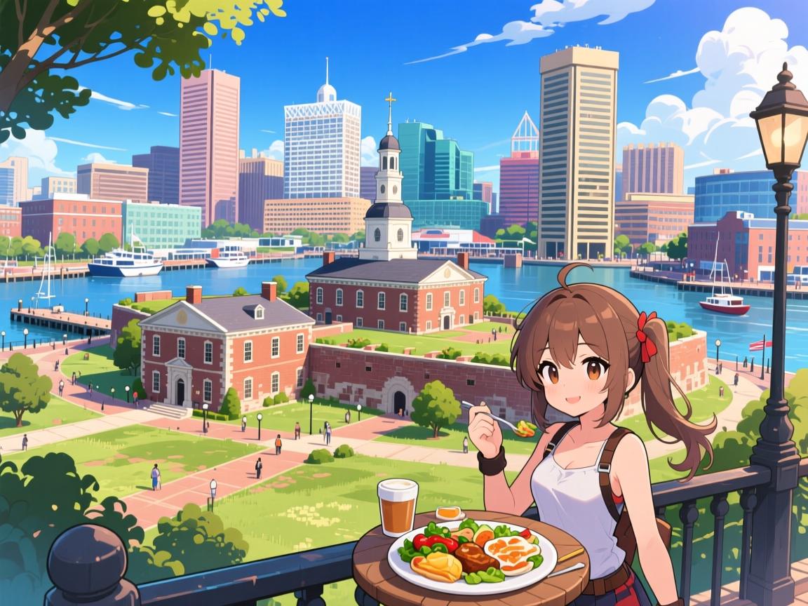 巴尔的摩攻略,美国东海岸必游城市,内港怎么玩,麦克亨利堡历史,美食推荐 巴尔的摩攻略,美国东海岸必游城市,内港怎么玩,麦克亨利堡历史,美食推荐