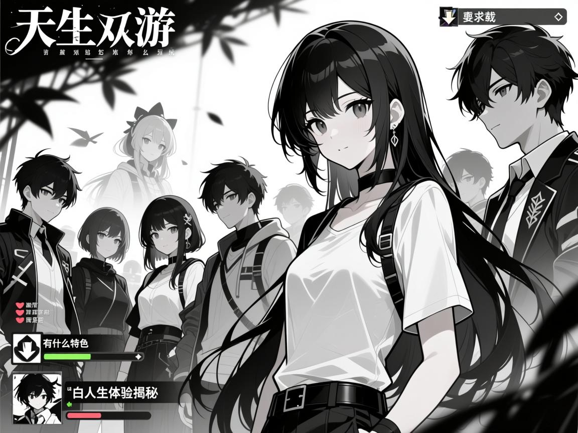 众生游,游戏怎么玩,有什么特色,能否重新下载,黑白人生体验揭秘 众生游,游戏怎么玩,有什么特色,能否重新下载,黑白人生体验揭秘